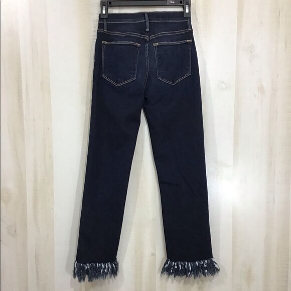 Frame Denim Le High Straight Jeans New Without Tag Size 24 - Picture 3 of 8